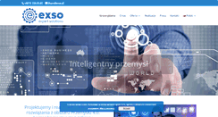 Desktop Screenshot of exso.pl